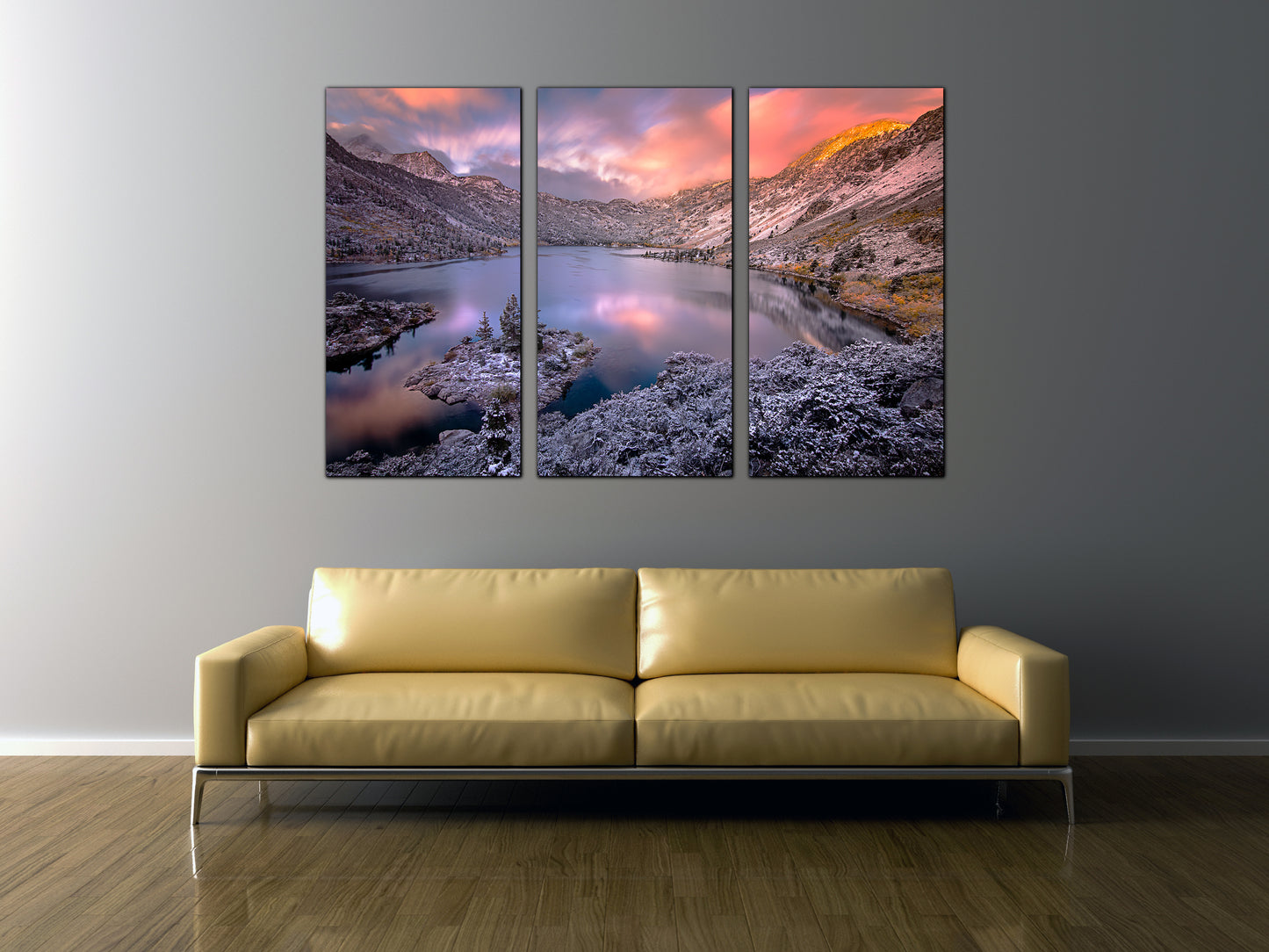 Three-Panel Eastern Sierra Metal Prints