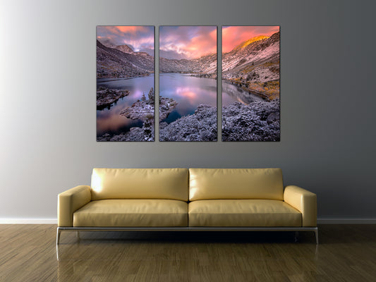 Three-Panel Eastern Sierra Metal Prints